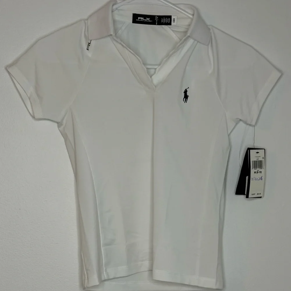 Ralph Lauren RLX White Polo Shirt